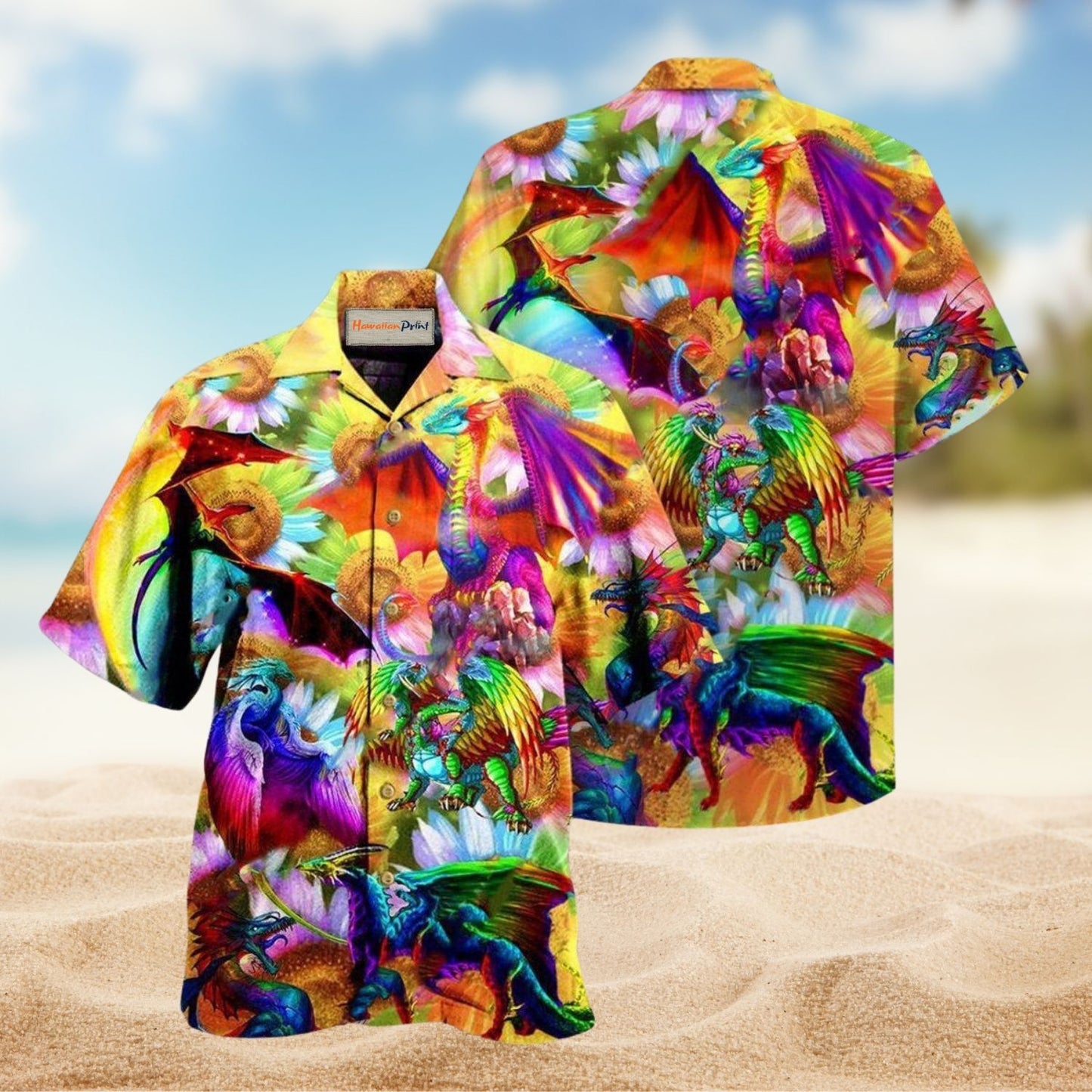 Dragon Keep Calm And Pride On Edition – Hawaiian Shirt