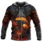 Dragon Lives In Fire Fantasy - 3D Hoodie