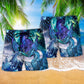 Dragon Colorful Love Life Art – Beach Short