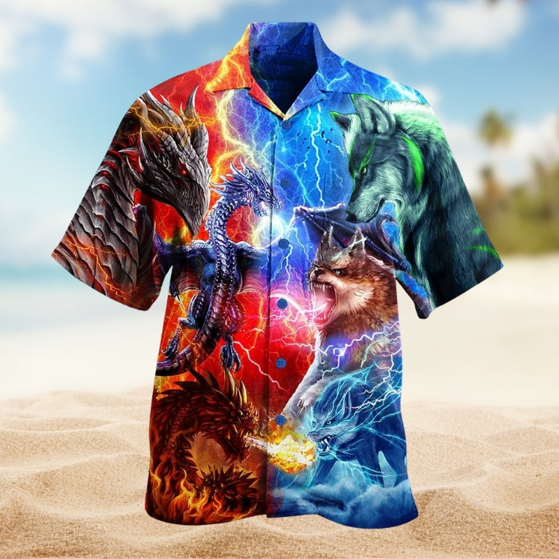 Dragon Love Life Ancient Legend Limited Edition 45 – Hawaiian Shirt