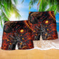 Dragon Fire Power Artistic Style – Beach Short