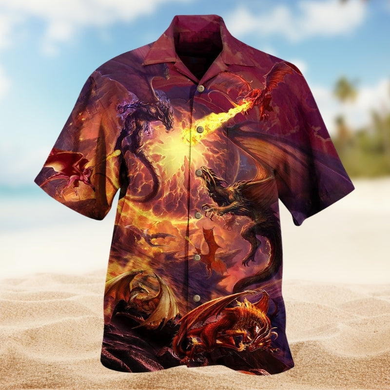 Dragon Love Life Eastern Style Limited Edition 41 – Hawaiian Shirt