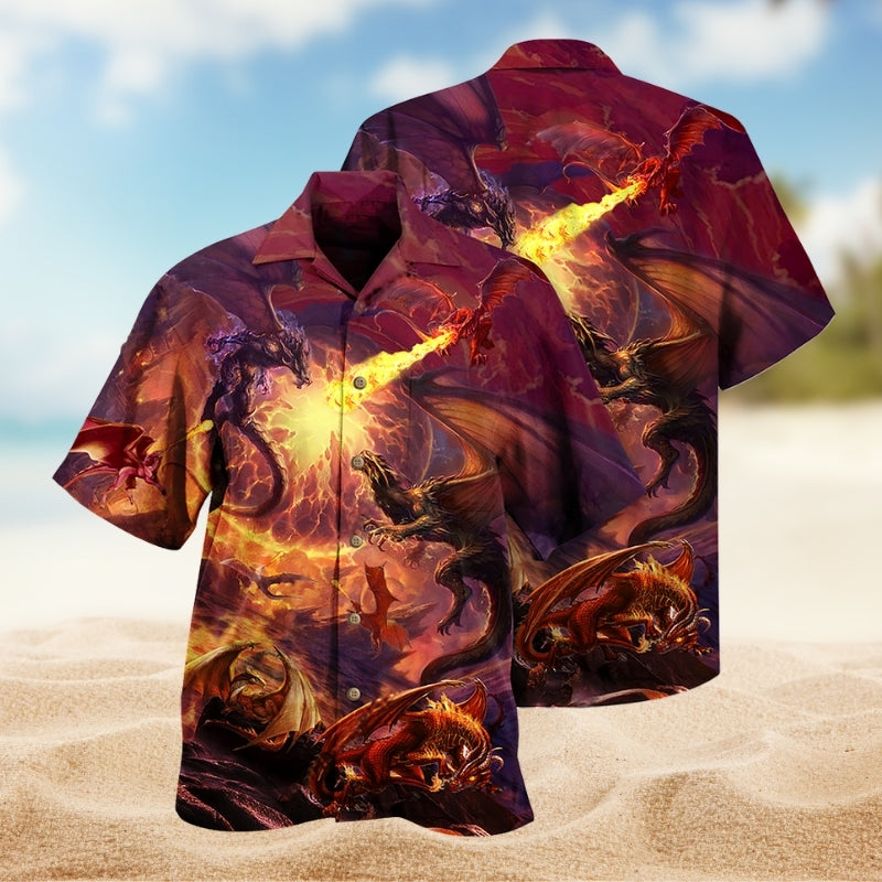 Dragon Love Life Eastern Style Limited Edition 41 – Hawaiian Shirt