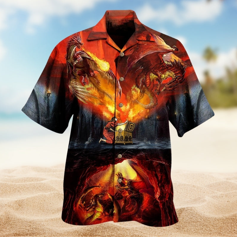 Dragon Love Life Legendary Flame Limited Edition 46 – Hawaiian Shirt