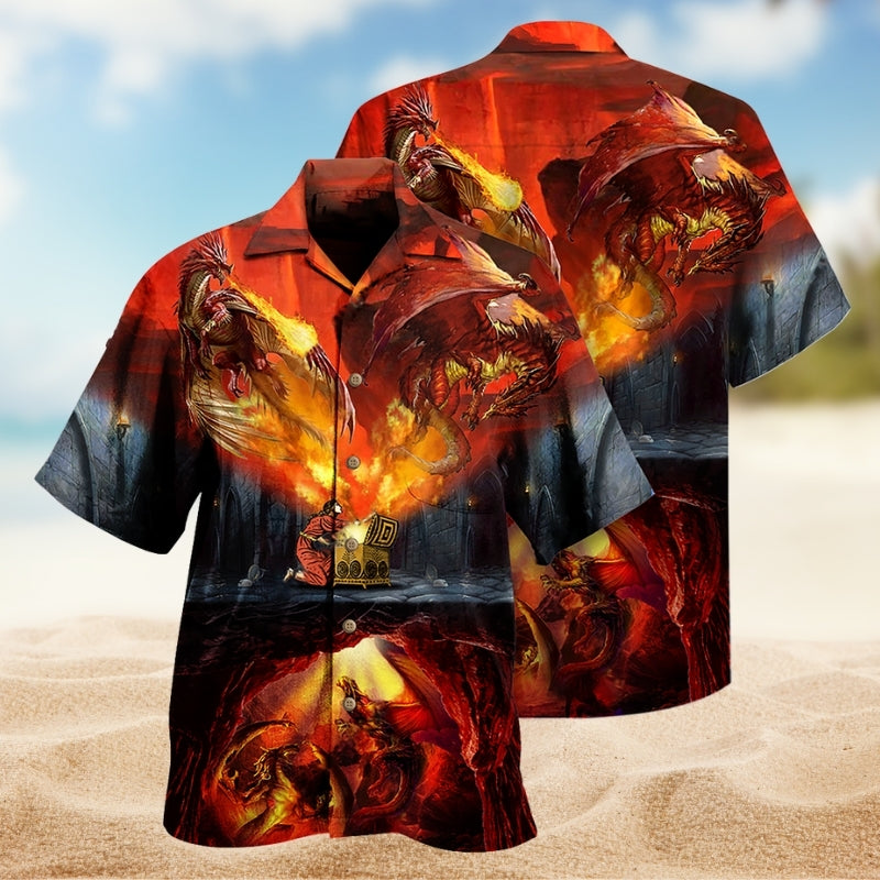 Dragon Love Life Legendary Flame Limited Edition 46 – Hawaiian Shirt