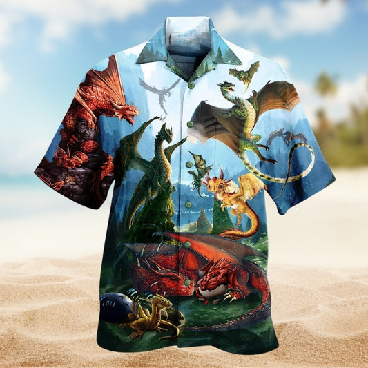 Dragon Love Life Mystic Style Limited Edition 40 – Hawaiian Shirt