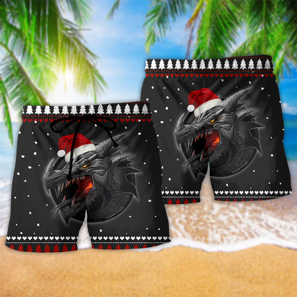 Dragon Christmas Night – Beach Short