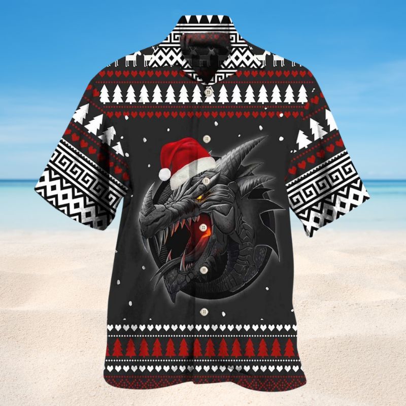 Dragon Merry Christmas Style 2 – Hawaiian Shirt