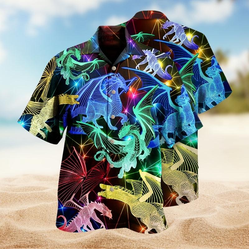 Dragon Neon Love Life Limited Edition – Hawaiian Shirt