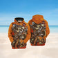 Cowboy Skull War Art – 3D Hoodie2