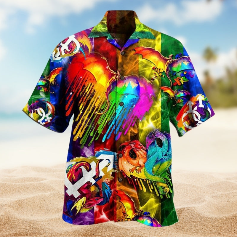 Dragon Pride Love Life Limited Edition 37 – Hawaiian Shirt