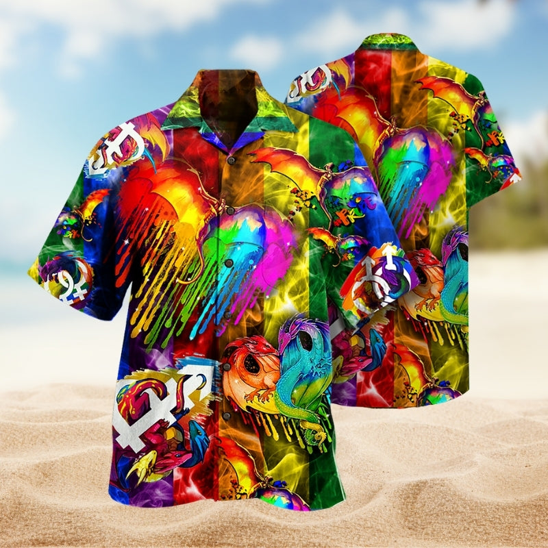 Dragon Pride Love Life Limited Edition 37 – Hawaiian Shirt