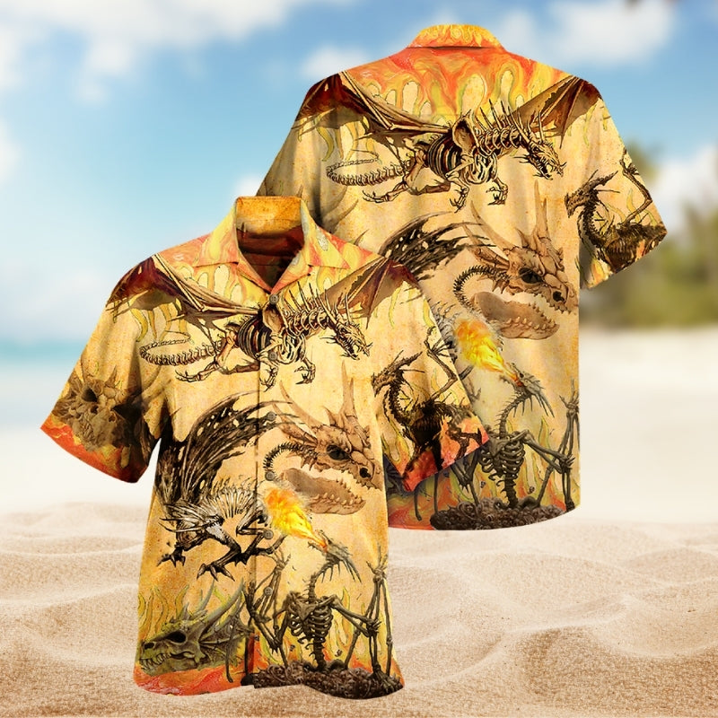 Dragon Skull Love Life Limited Edition – Hawaiian Shirt