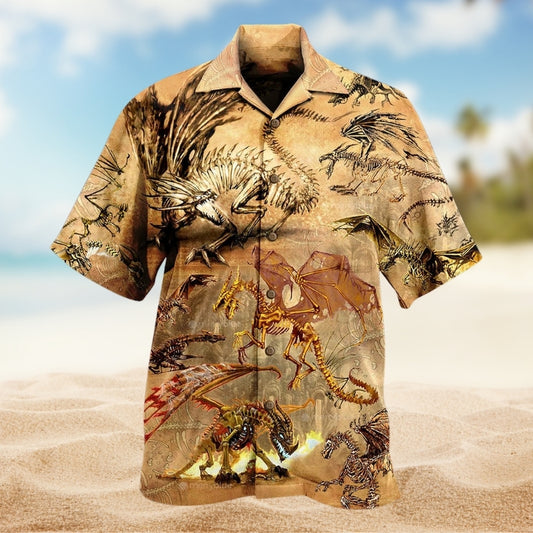 Dragon Skull Love Life Limited Edition – Hawaiian Shirt