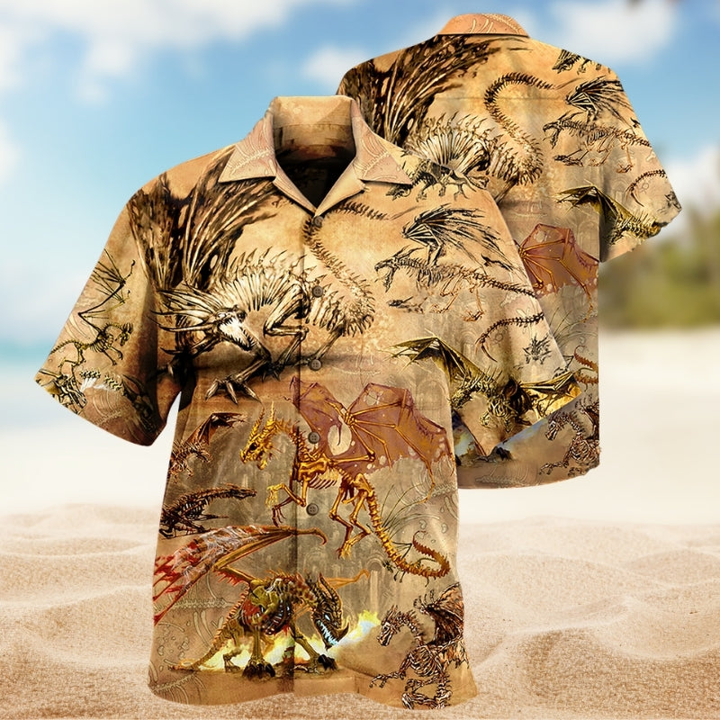 Dragon Skull Love Life Limited Edition – Hawaiian Shirt
