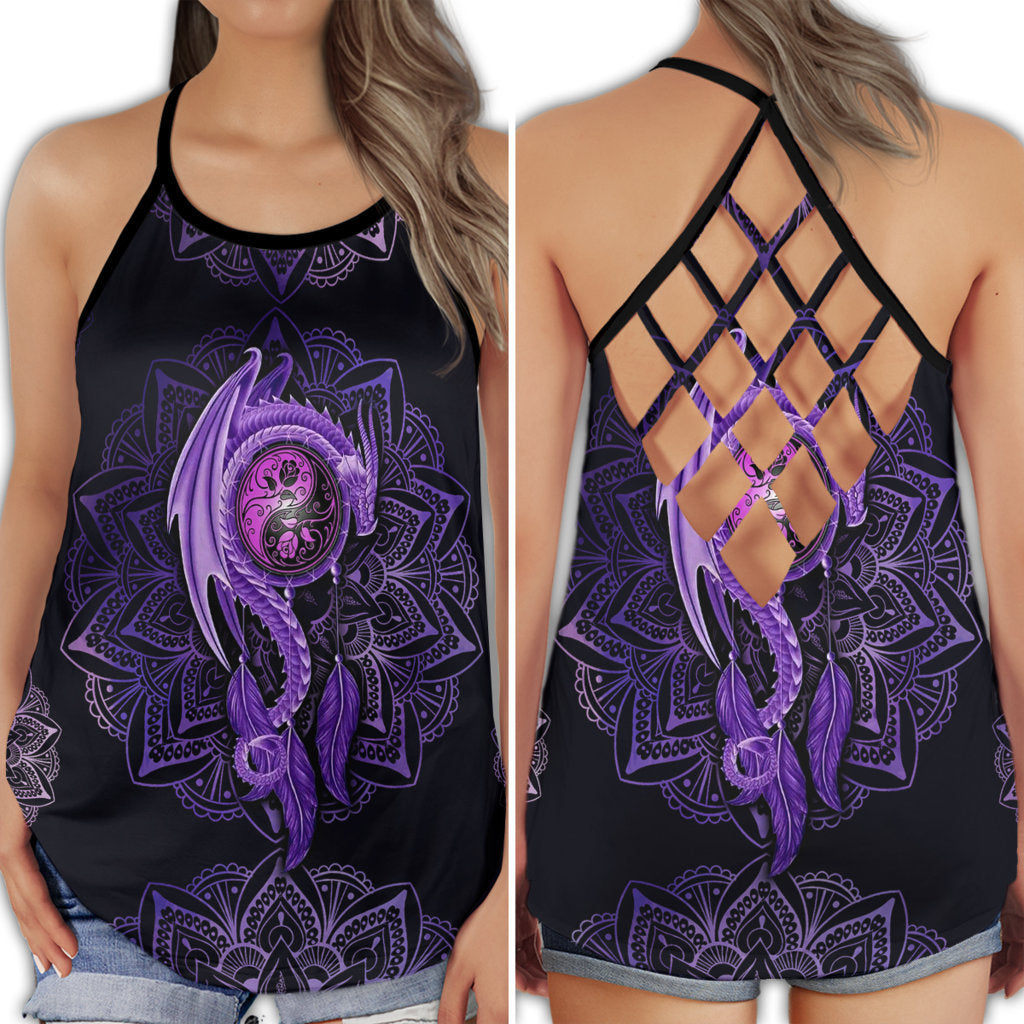 Dragon Strength Everyday Power - Hollow Tank Top