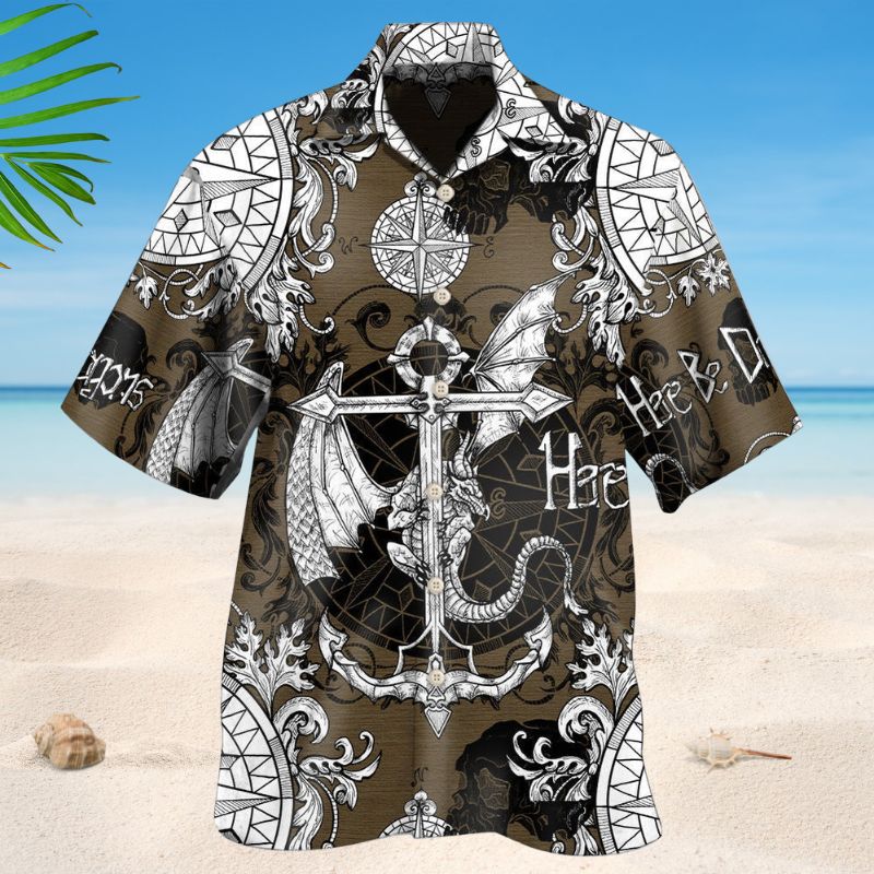 Dragon Anchor Vintage Sea Life Style – Hawaiian Shirt