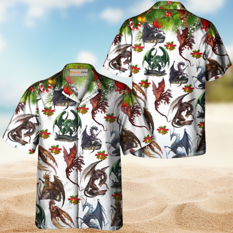 Dragon Merry Christmas Style 1 – Hawaiian Shirt