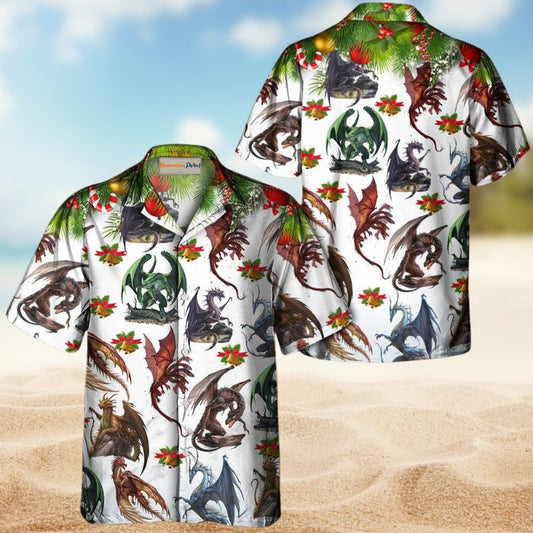 Dragon Merry Christmas Style 1 – Hawaiian Shirt