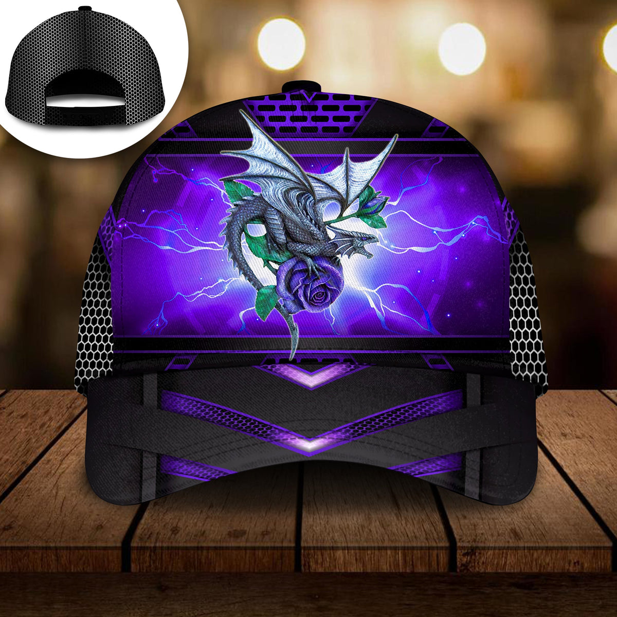 Purple Dragon Rose Cool Style – Classic Cap