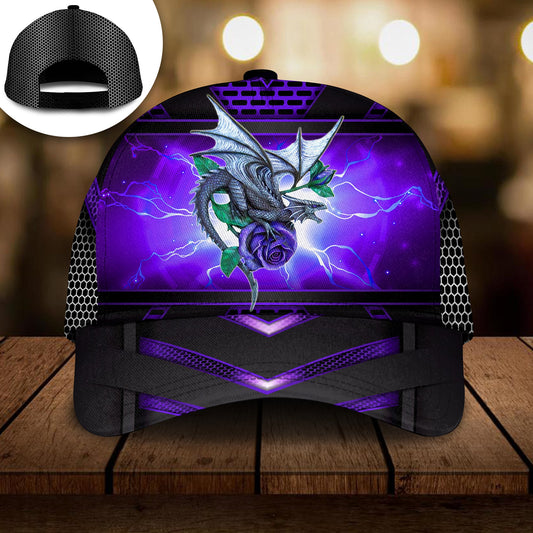 Purple Dragon Rose Cool Style – Classic Cap