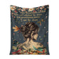 Dragonfly Girl Dragonfly I'm The Storm 50 x 60 Inch Flannel Blanket For Cozy Bedroom And Sofa Decor