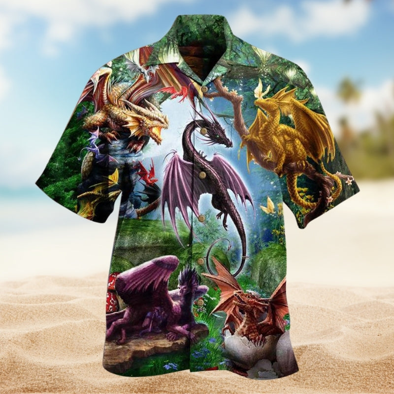 Dragonfly Love Life Fantasy Limited Edition – Hawaiian Shirt