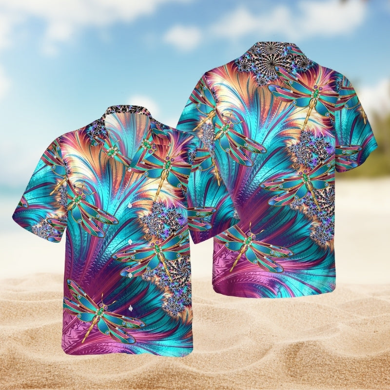 Dragonfly Loves Summer Vibes Limited Edition – Hawaiian Shirt