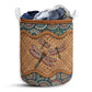 Dragonfly Rattan Mandala Style - Laundry Basket - Owls Matrix LTD