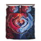 Dragon Heart Sweet Rose Bedding Cover For Fantasy Bedroom Decor