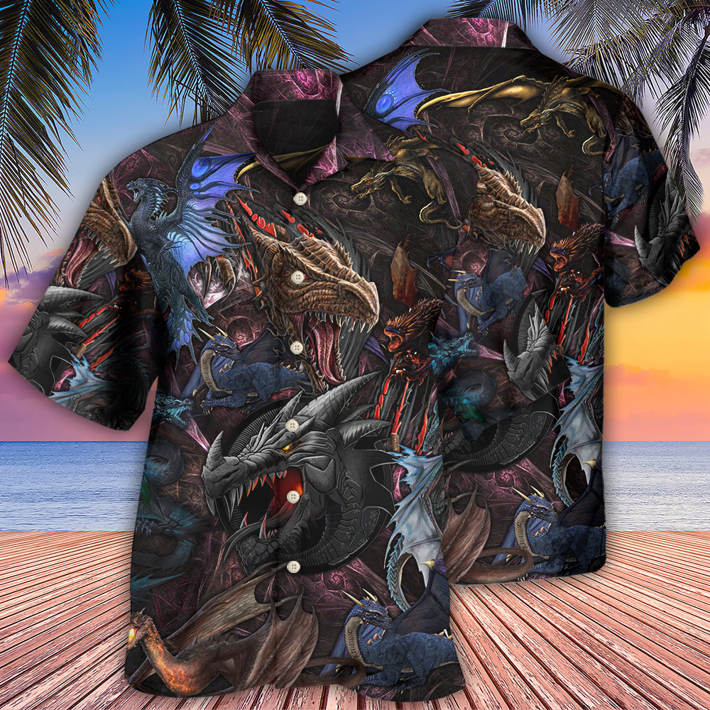 Fantasy Dragons Mystic World - Hawaiian Shirt