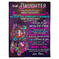 Dreamcatcher To My Daughter Dreamcatcher 50 x 60 Inch Flannel Blanket For Cozy Bedroom And Sofa Decor