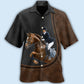 Dressage Horse Lover Style – Hawaiian Shirt