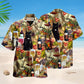 Drinking Wine Feeling Fine Cats Edition – Hawaiian Shirt