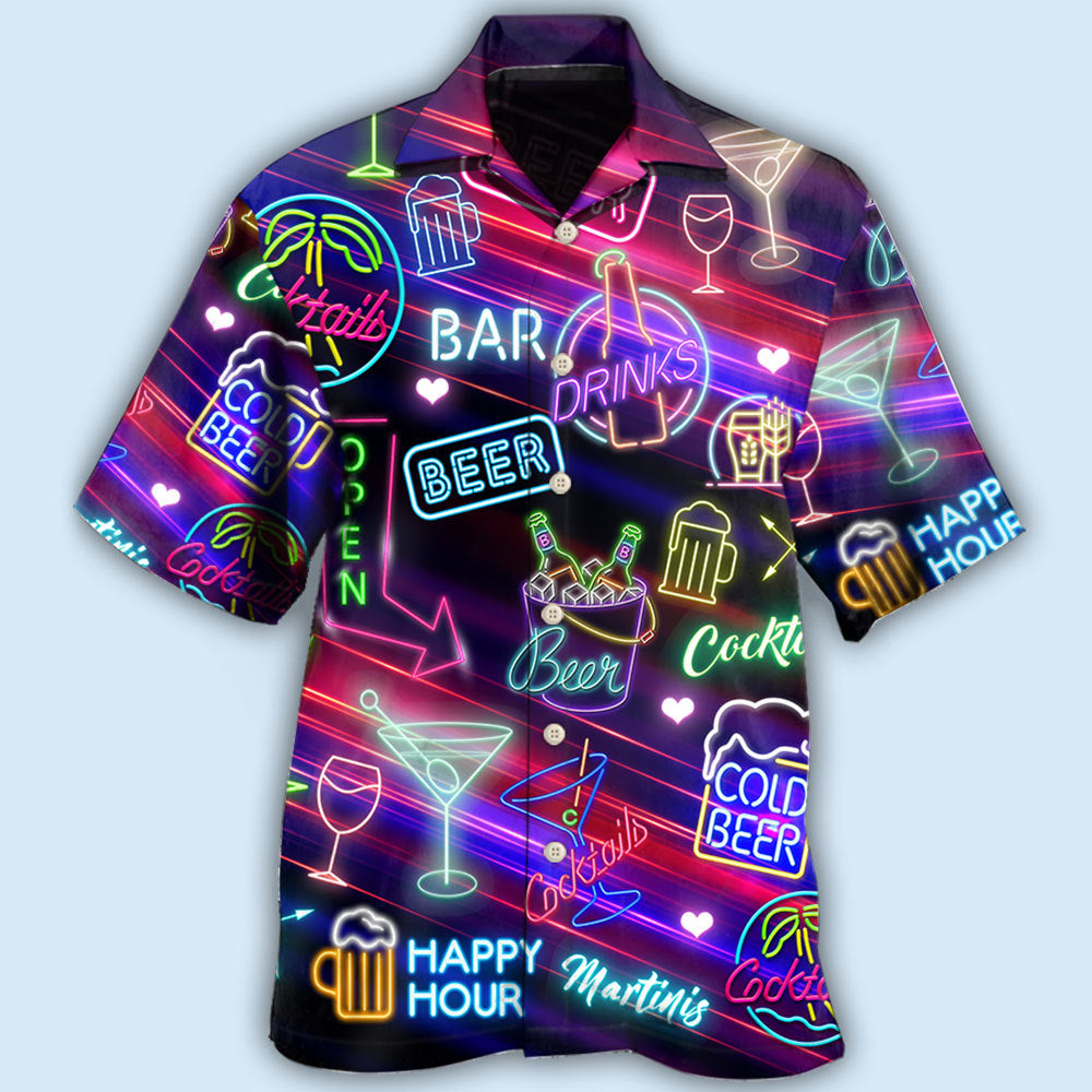 Drinking Bar Cocktails Beer Style – Hawaiian Shirt