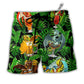 Beach Short / Adults / S Dragon Drinking Dragon Style - Beach Short - Owls Matrix LTD