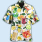Drinking Vodka Wine Style – Hawaiian Shirt