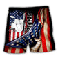 Drum Independence Day Art – Beach Short