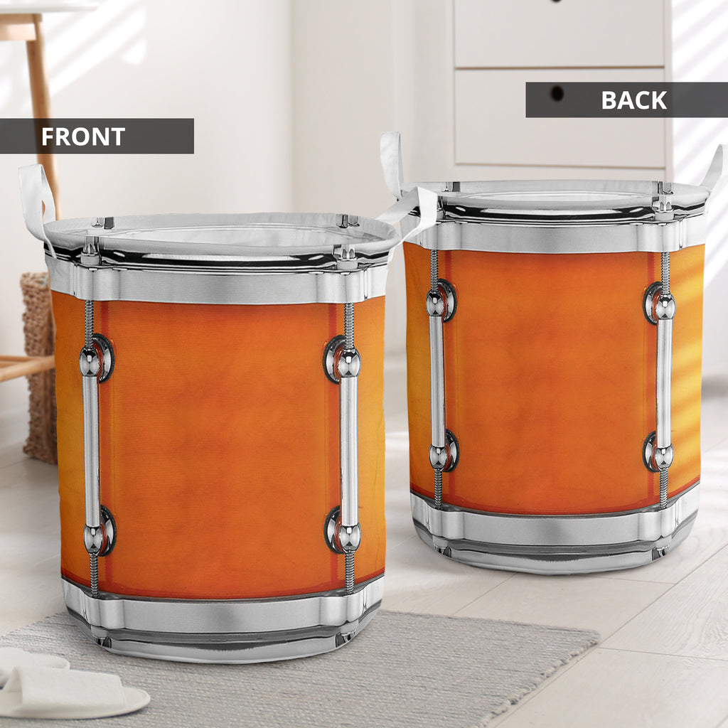 Drum Shortcut Yellow - Laundry basket - Owls Matrix LTD