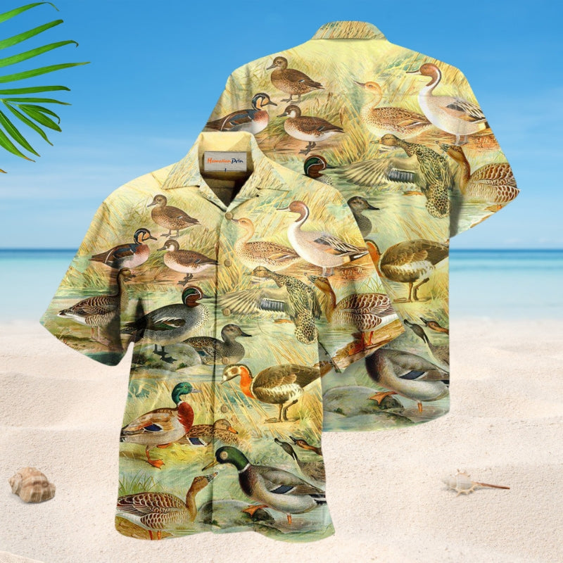 Duck Vintage World Style – Hawaiian Shirt
