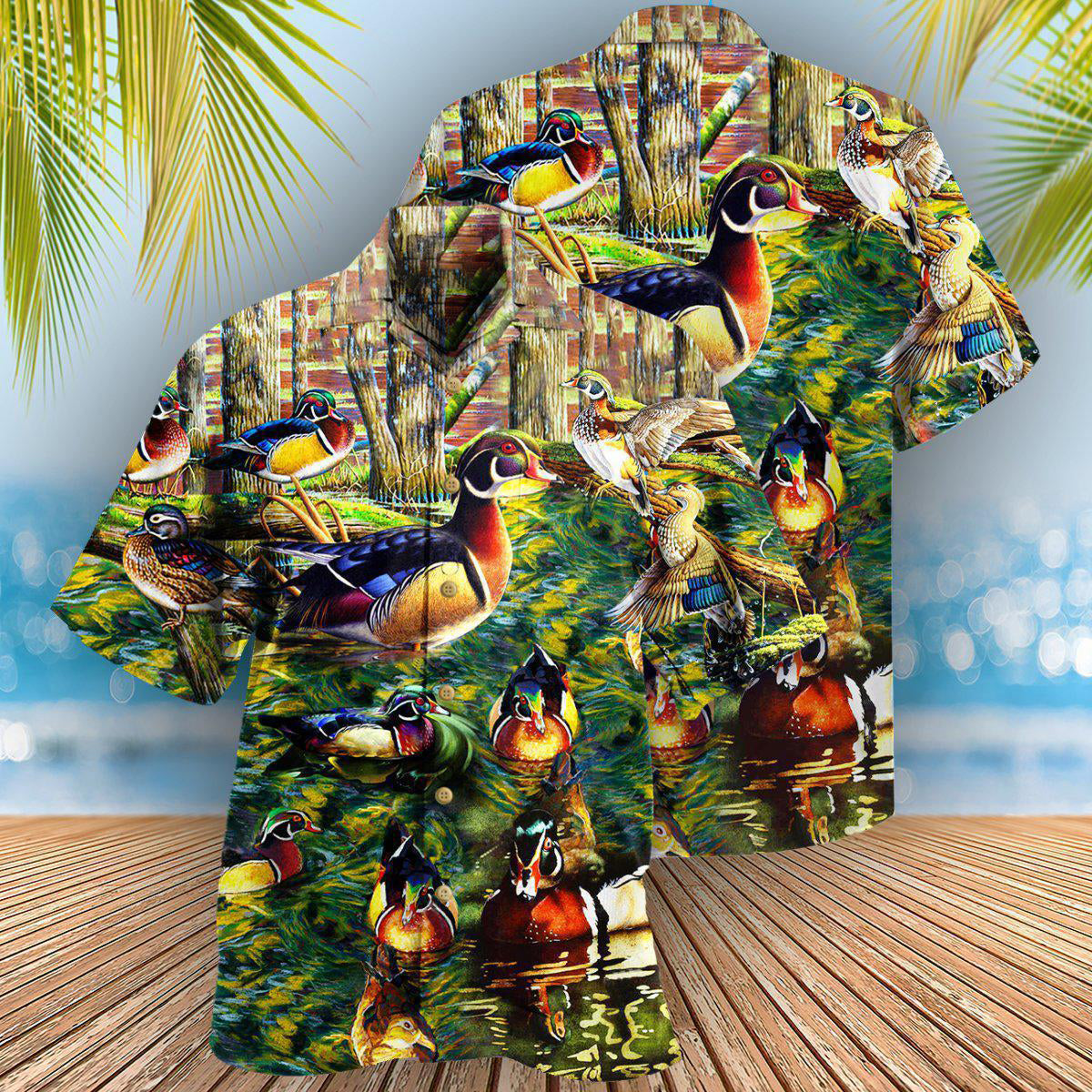 Welcome To The Duck Side Funny – Hawaiian Shirt
