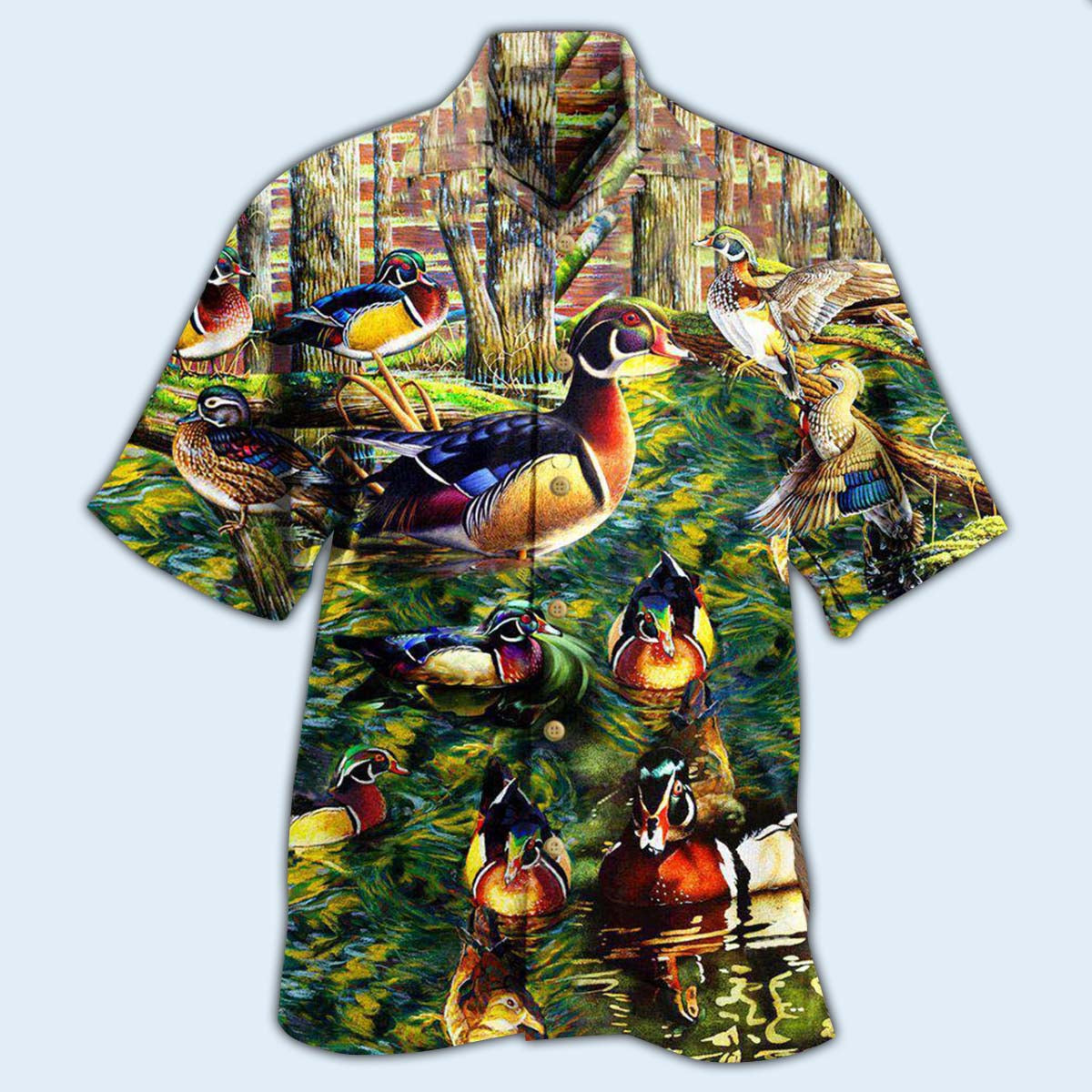 Welcome To The Duck Side Funny – Hawaiian Shirt