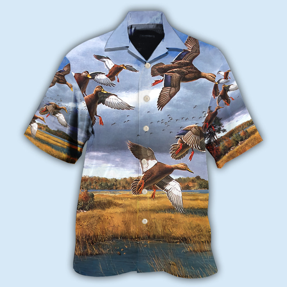 Duck Hunting Classic Outdoor Style – Hawaiian Shirt