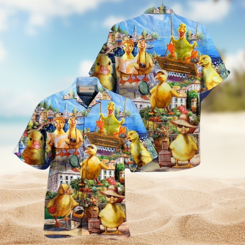 Ducklings In An Adventure Edition – Hawaiian Shirt