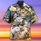 Ducks And Cats Cute Animal - Hawaiian Shirt