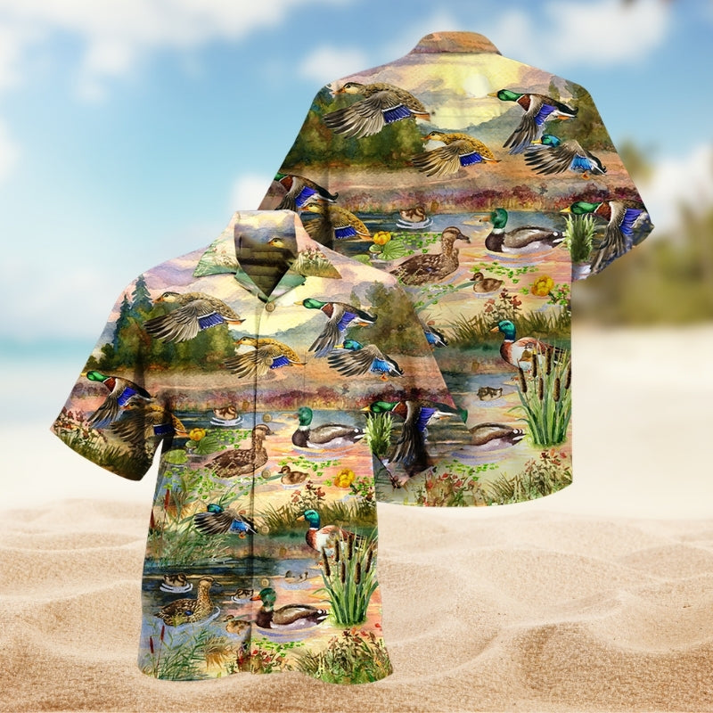 Ducks Love Sky Limited Edition – Hawaiian Shirt