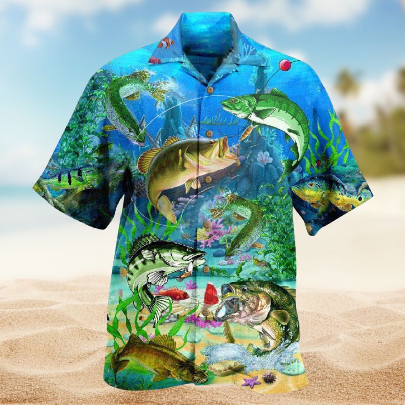 Fishing Real Men Edition – Hawaiian Shirt