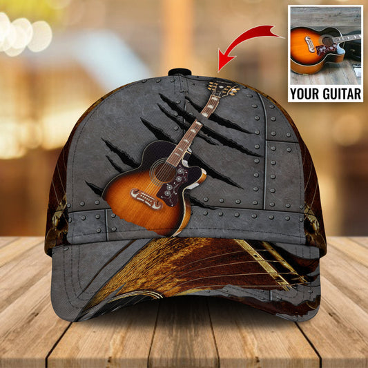 Acoustic Guitar Custom Photo – Classic Cap