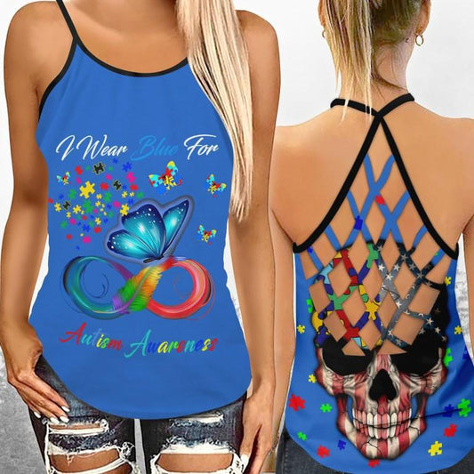 Autism Awareness Wear Blue – Hollow Tank Top