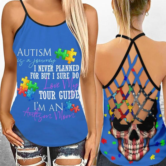 Autism Awareness Mom Journey – Hollow Tank Top